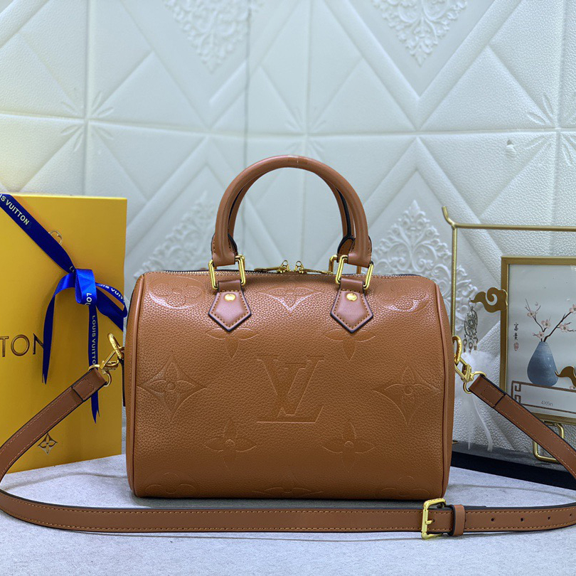 LV Designer Bag Luxury Leather Crossbody Shoulder Underarm Bag Ladies Women's Fashion Printed Chain Zipper Closure Purse