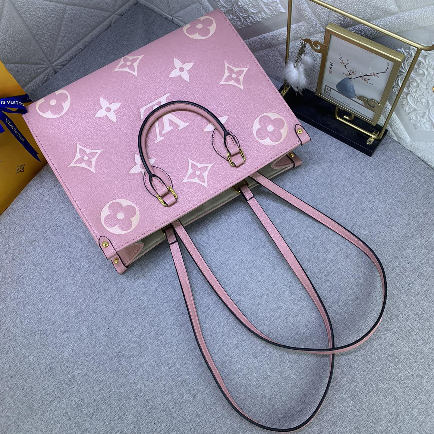 LV Designer Bagss Luxury Bag Classic Printing Handbag Detachable Handle And Detachable And Adjustable Strap Fashion Bag High Quality Leather Bag