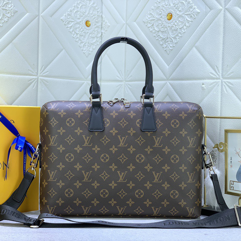 LV Designer Bagss Luxury Bag Classic Handbag Zipper Main Compartment With Fabric Lining And Adjustable Shoulder Straps Can Accommodate A 15 Inch Laptop Fashion Bag High Quality Leather Bag