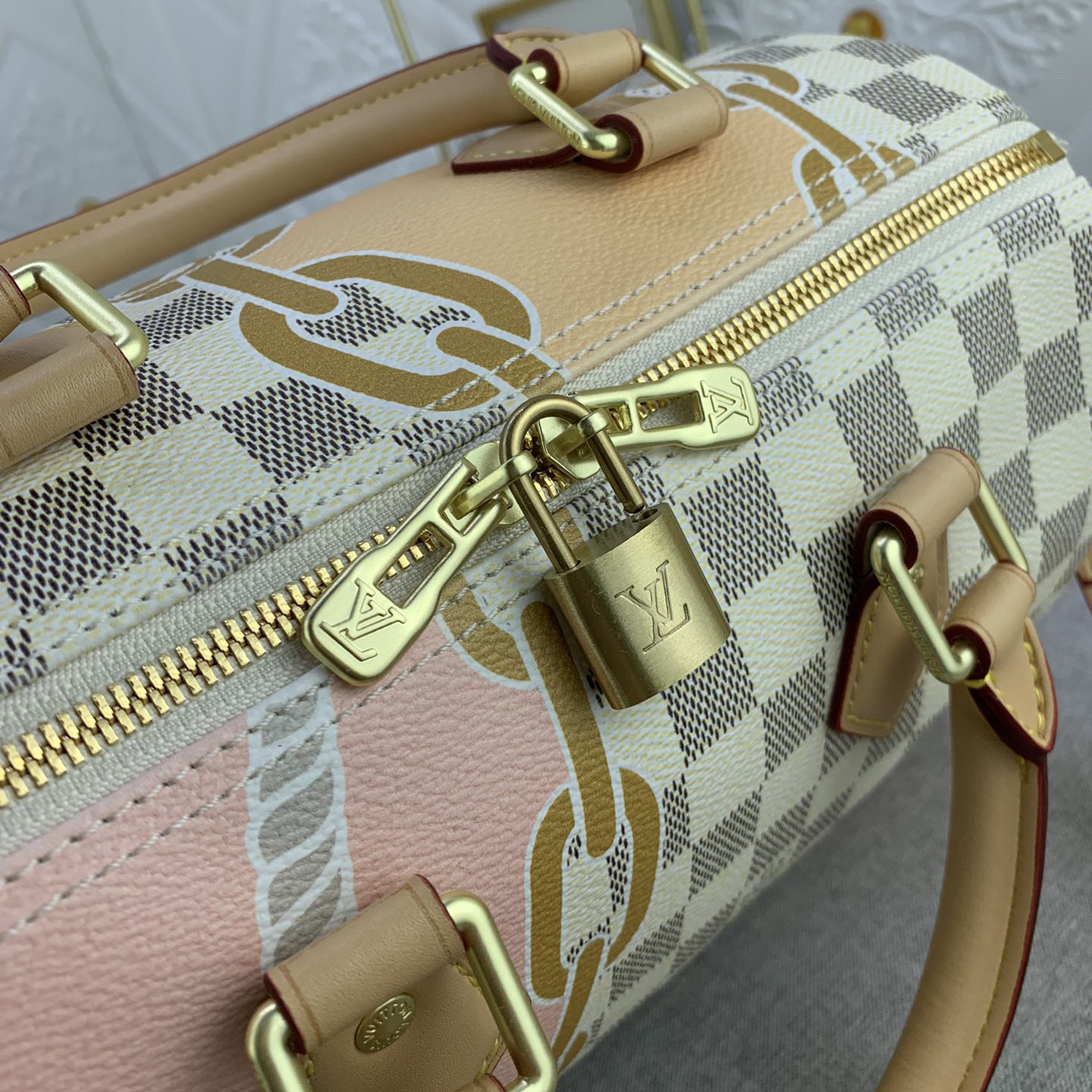 LV Designer Bagss Luxury Bag Classic Printing Handbag Detachable Handle And Detachable And Adjustable Strap Fashion Bag High Quality Leather Bag