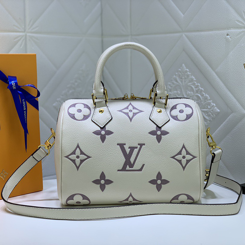 LV Designer Bag Luxury Leather Crossbody Shoulder Underarm Bag Ladies Women's Fashion Printed Chain Zipper Closure Purse
