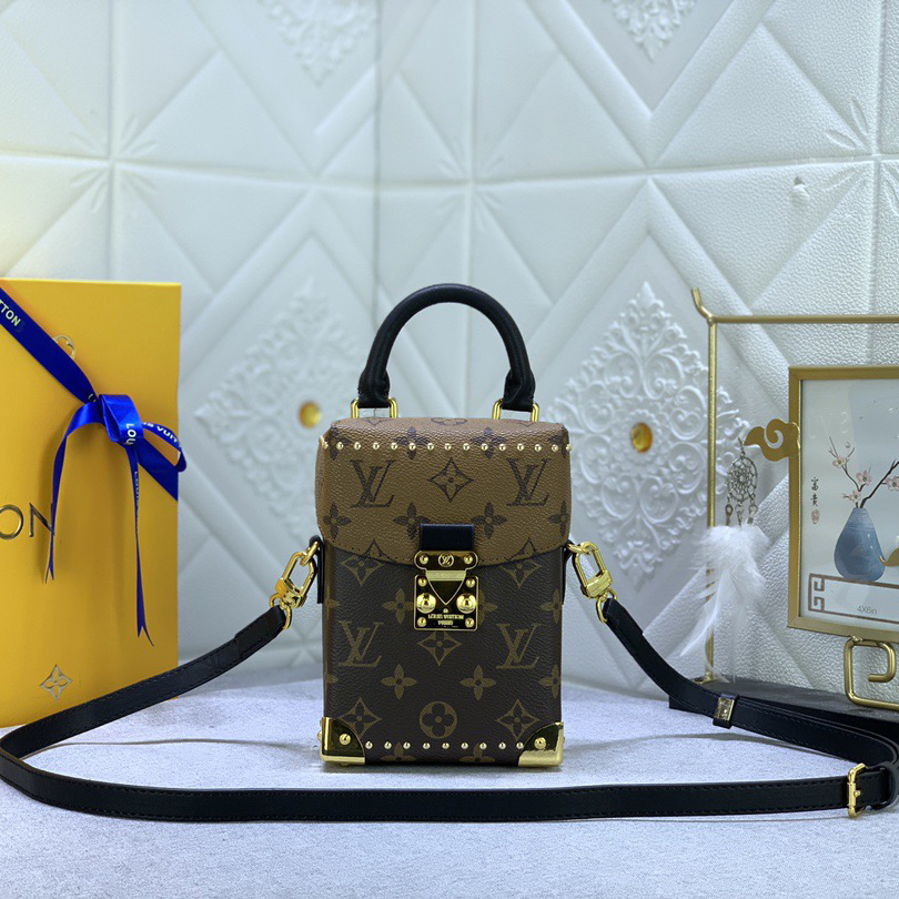 LV Designer Women's Shoulder Bag Luxury Bag Detachable And Adjustable Shoulder High Quality Leather Crossbody Fashion Printed Hand Bag