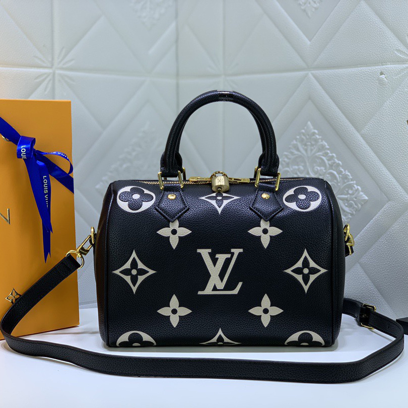 LV Designer Bag Luxury Leather Crossbody Shoulder Underarm Bag Ladies Women's Fashion Printed Chain Zipper Closure Purse