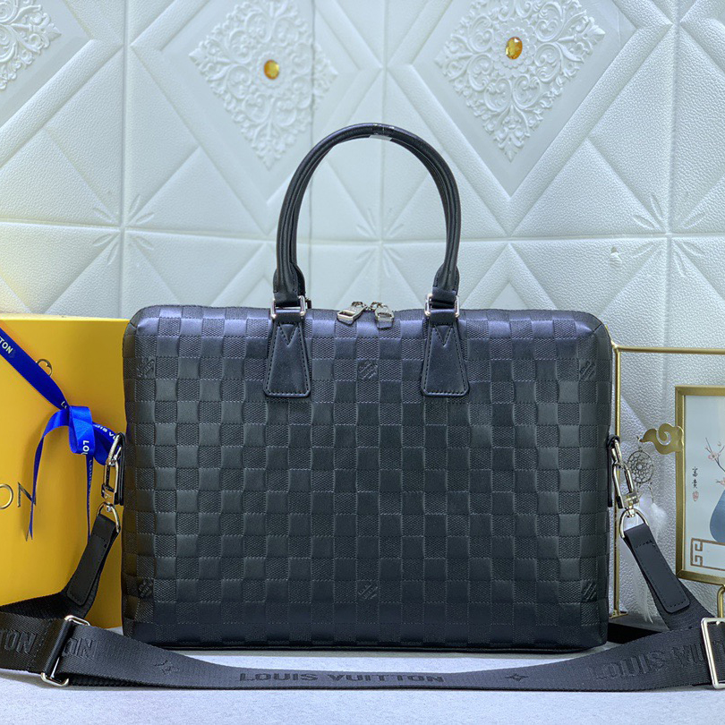 LV Designer Bagss Luxury Bag Classic Handbag Zipper Main Compartment With Fabric Lining And Adjustable Shoulder Straps Can Accommodate A 15 Inch Laptop Fashion Bag High Quality Leather Bag