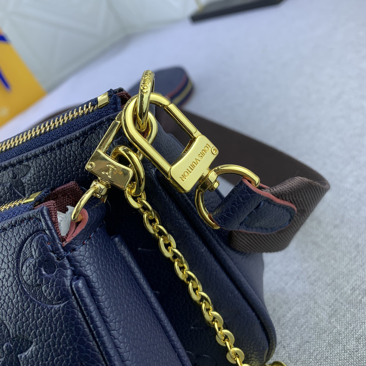 LV Designer Bagss Luxury Bag Classic Handbag Retro Print Three-Piece Bag Adjustable Shoulder Straps Can Also Be Removed Women High Quality Leather Bag