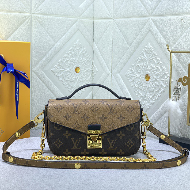 LV Designer Women's Shoulder Bag Luxury Bag Detachable And Adjustable Shoulder High Quality Leather Crossbody Fashion Printed Hand Bag