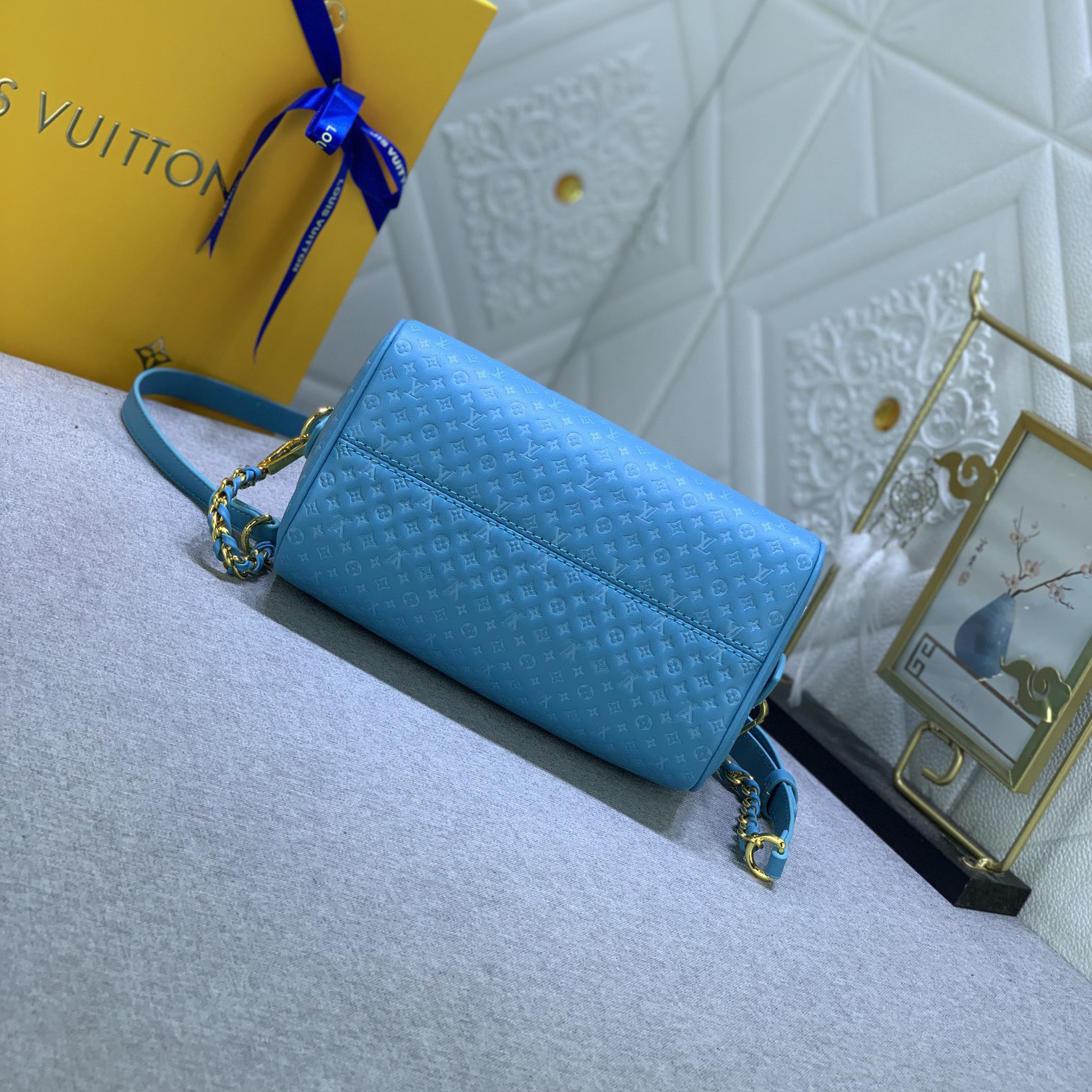 LV High Qualitys Women Handbag Equipped With Detachable And Adjustable Braided Leather Chain Strap For Easy Shoulder Or Crossbody Carrying Lady Clutch Shoulder Tote Female Purse Wallet Hand Bag