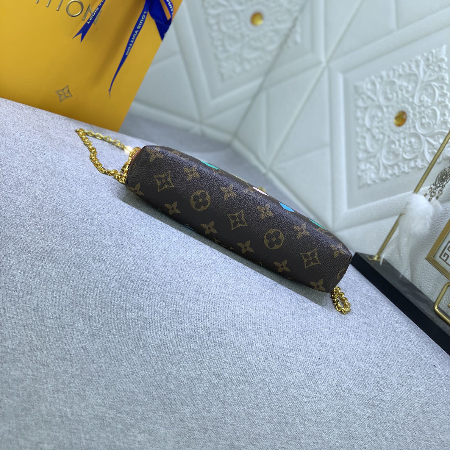 LV Designer Bagss Luxury Bag Colorful Wave Points Shoulder Bag Ladies Fashion Bag High Quality Leather Bag