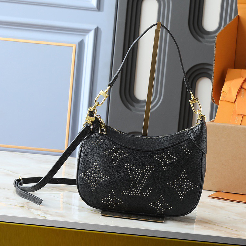 LV Designer Bag Shoulder Bag Luxury Bag Adjustable Shoulder Straps For Easy Shoulder Or Crossbody Crossbody Designer Bag Ladies Casual Handbag Chain Ladies Moon Package Half Circle Package Arc Package Pea Package Mini Bag