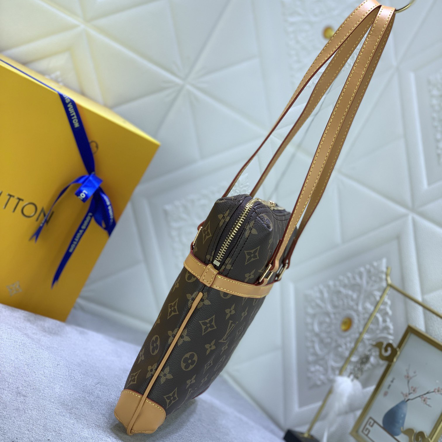 LV High Qualitys Women Bags Luxurys Handbags Ladies Designer Composite Bags Lady Clutch Bag Shoulder Tote Female Purse Wallet Hand Bag