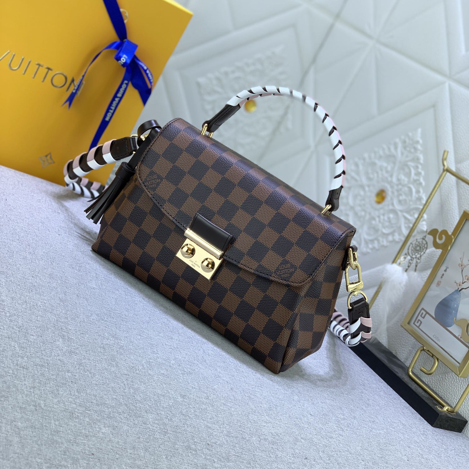 LV Designer Bagss Luxury Bag Classic Handbag Handheld Shoulder Back Crossbody Detachable Strap Fashion Bag High Quality Leather Bag