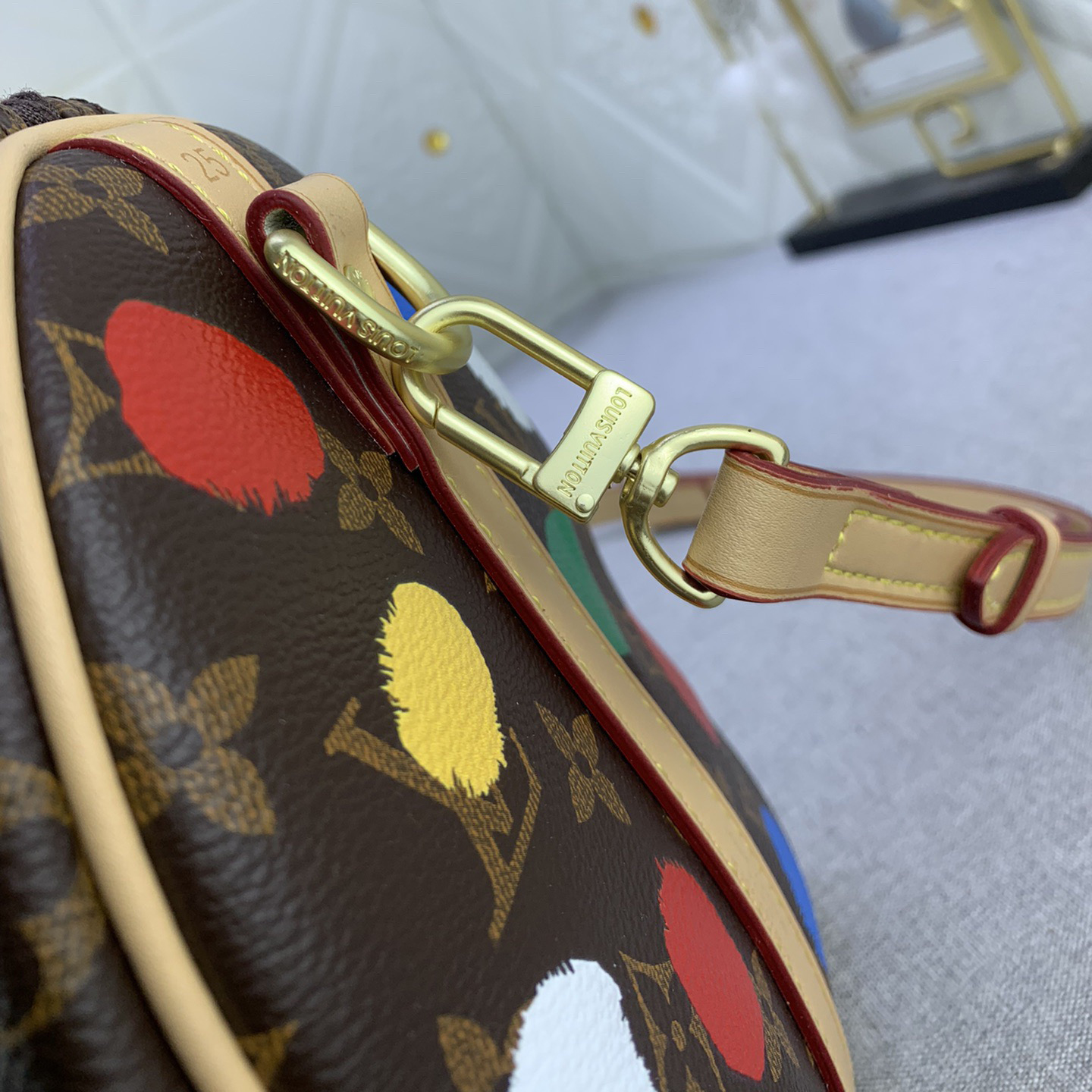 LV Designer Bagss Luxury Bag Colorful Wave Points Shoulder Bag Ladies Fashion Bag High Quality Leather Bag