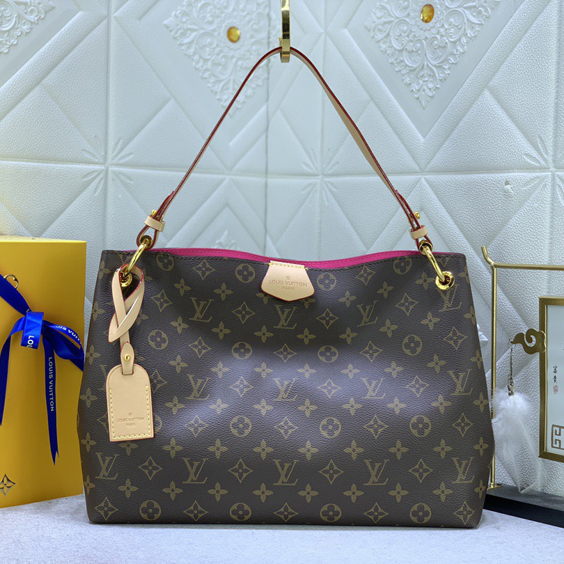 LV Designer Bag Shoulder Bag Luxury Bag Purse Tote Classic Logo Women's Tramp Bag High Quality Leather Crossbody Fashion Printed Hand Bag