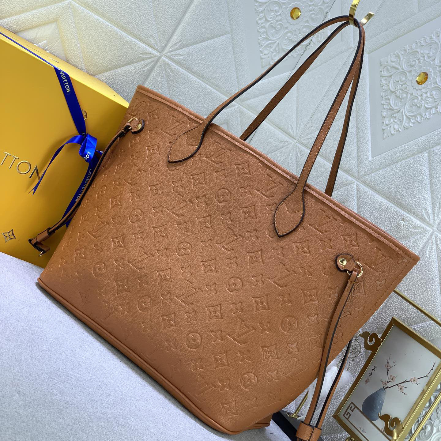 LV High Qualitys Women Two-Piece Bags Luxurys Handbags Ladies Designer Composite Bags Lady Clutch Bag Shoulder Tote Female Purse Wallet Hand Bag