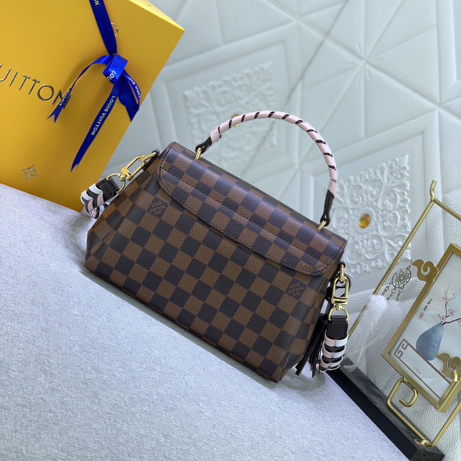 LV Designer Bagss Luxury Bag Classic Handbag Handheld Shoulder Back Crossbody Detachable Strap Fashion Bag High Quality Leather Bag