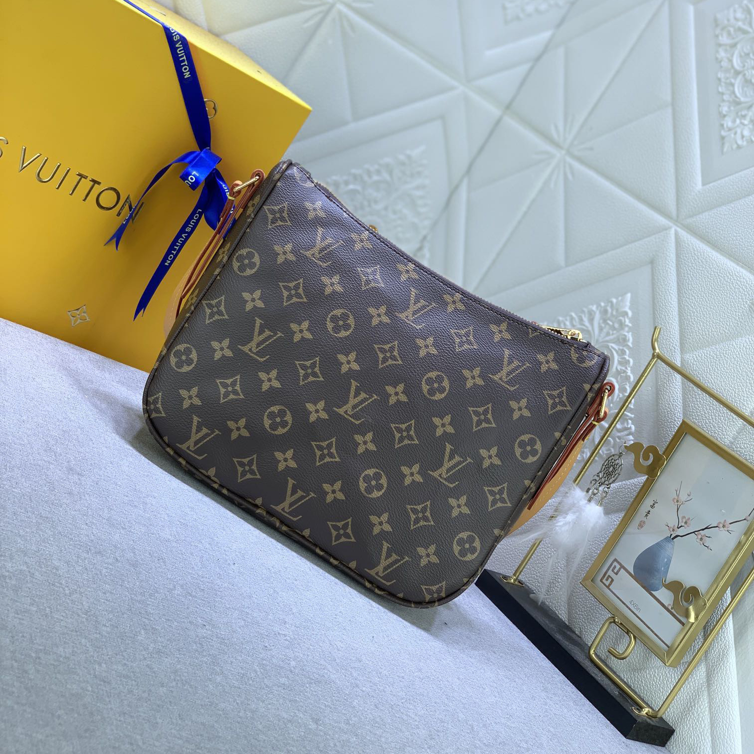 LV High Qualitys Women Bags Luxurys Handbags Ladies Designer Composite Bags Lady Clutch Bag Shoulder Tote Female Purse Wallet Hand Bag