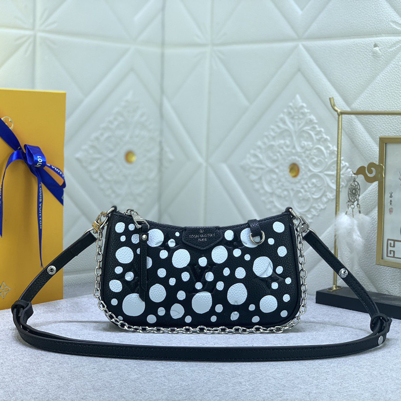 LV Designer Bagss Luxury Bag Classic Handbag Both The Chain And Adjustable Leather Shoulder Strap Can Be Disassembled The Canvas Surface Iconic Polka Dots Of Women Fashion Bag High Quality Leather Bag