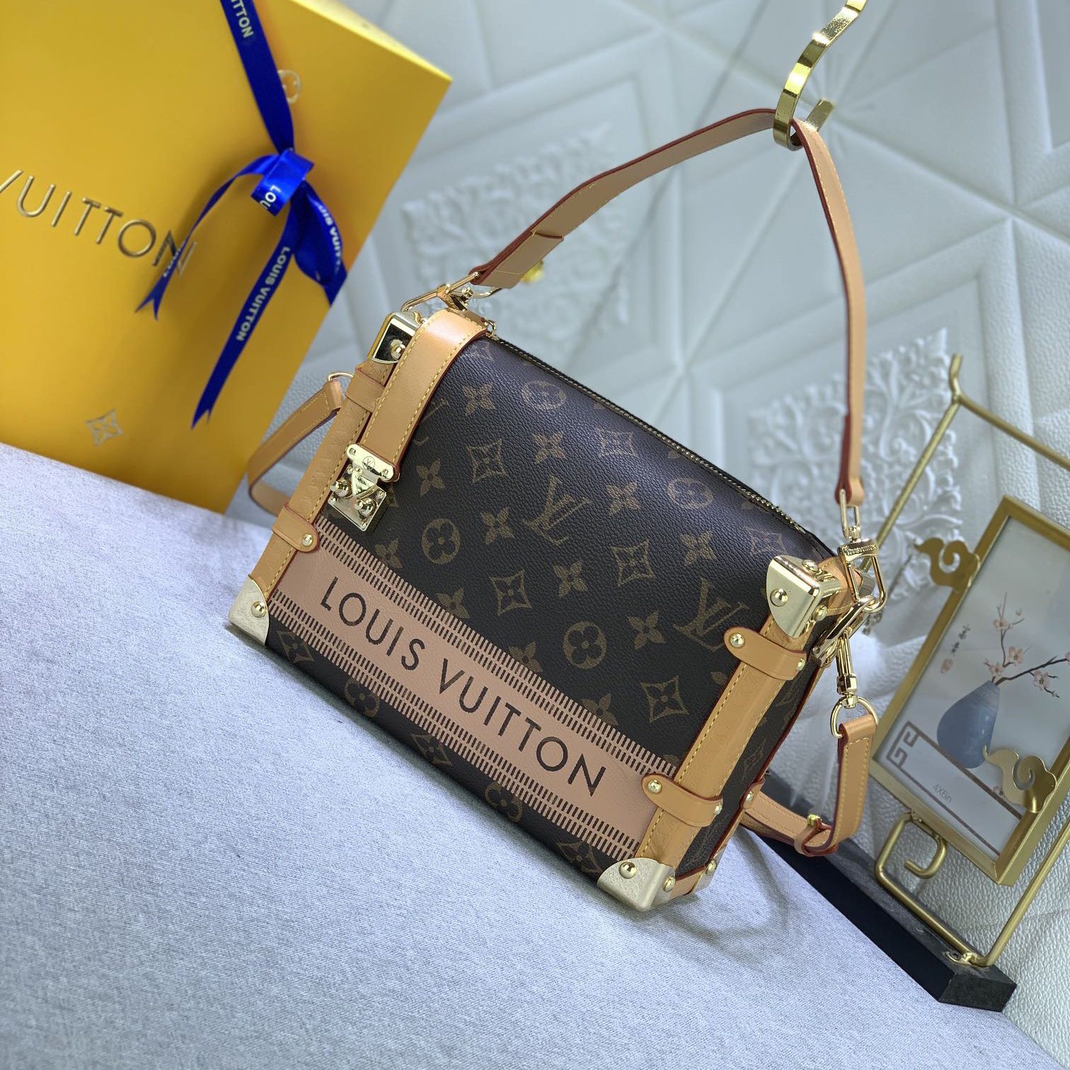 LV High Qualitys Women Bags Luxurys Handbags Ladies Designer Composite Bags Lady Clutch Bag Shoulder Tote Female Purse Wallet Hand Bag
