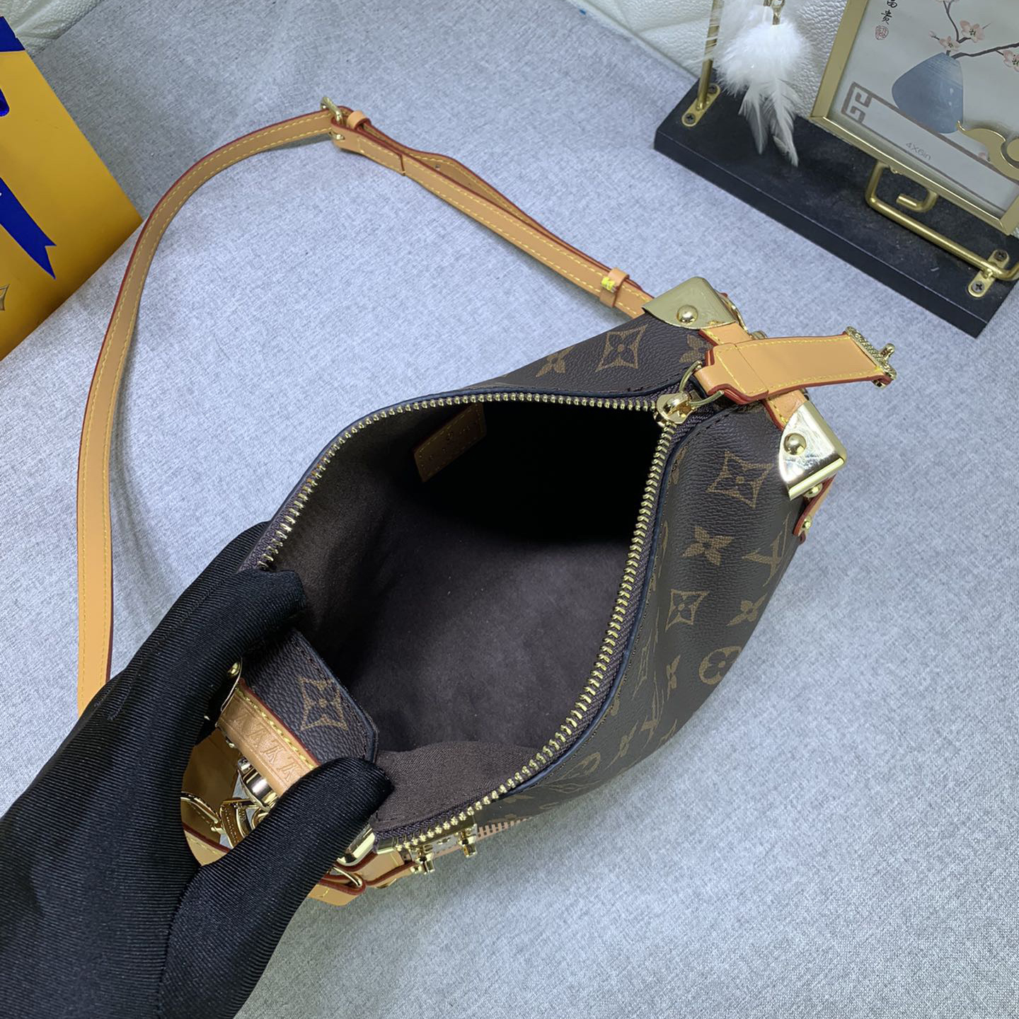 LV High Qualitys Women Bags Luxurys Handbags Ladies Designer Composite Bags Lady Clutch Bag Shoulder Tote Female Purse Wallet Hand Bag