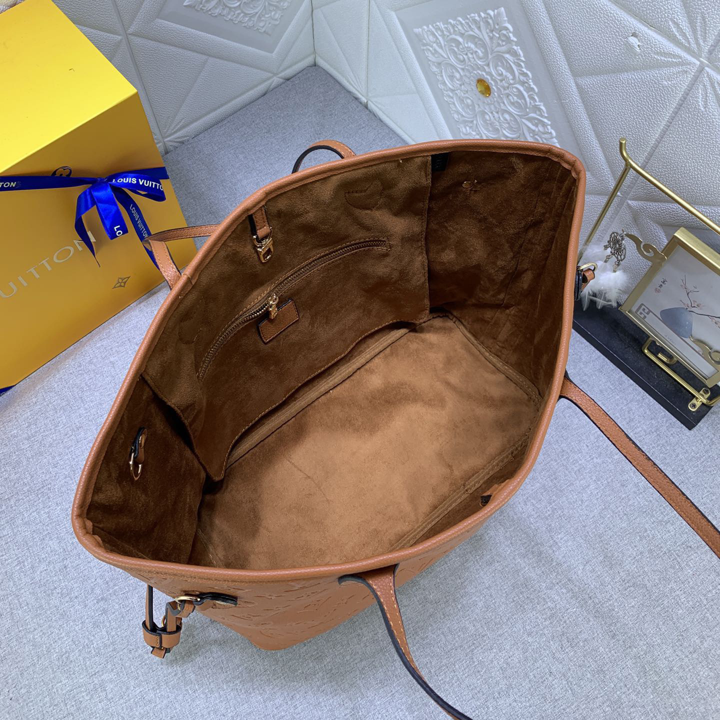 LV High Qualitys Women Two-Piece Bags Luxurys Handbags Ladies Designer Composite Bags Lady Clutch Bag Shoulder Tote Female Purse Wallet Hand Bag