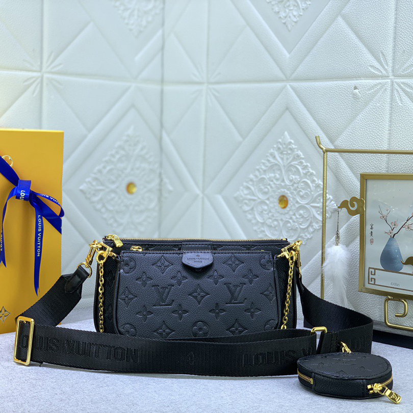 LV Designer Bagss Luxury Bag Classic Handbag Retro Print Three-Piece Bag Adjustable Shoulder Straps Can Also Be Removed Women High Quality Leather Bag