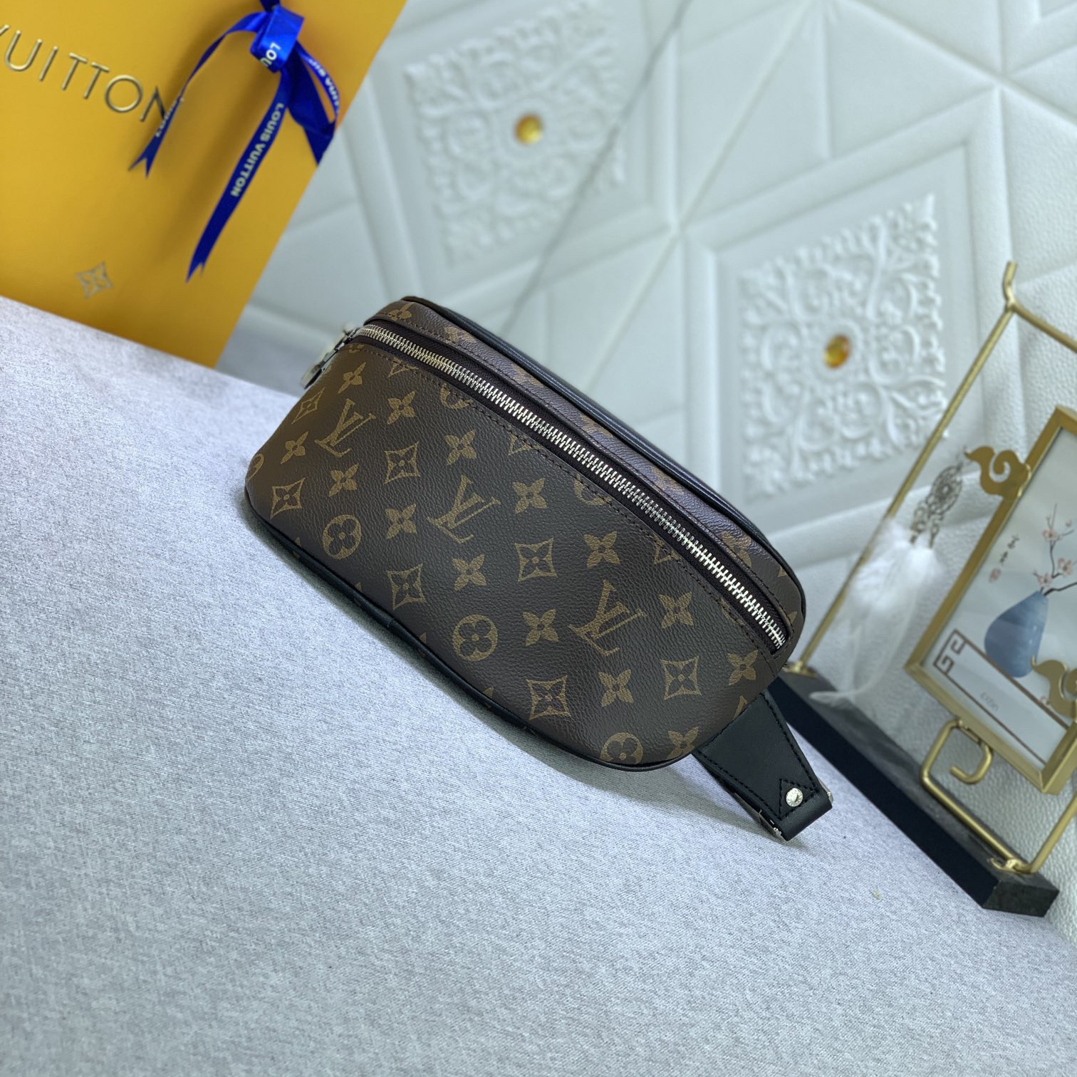 LV Fashion Nylon Waist Bag For Women Men Casual Belt Bags Zipper Chest Fanny Pack Mens Bumbag Leather Crossbody Sport Fannypacks