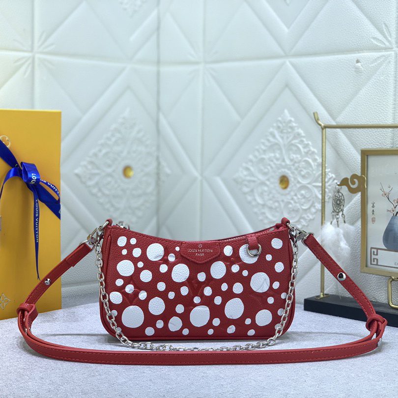 LV Designer Bagss Luxury Bag Classic Handbag Both The Chain And Adjustable Leather Shoulder Strap Can Be Disassembled The Canvas Surface Iconic Polka Dots Of Women Fashion Bag High Quality Leather Bag