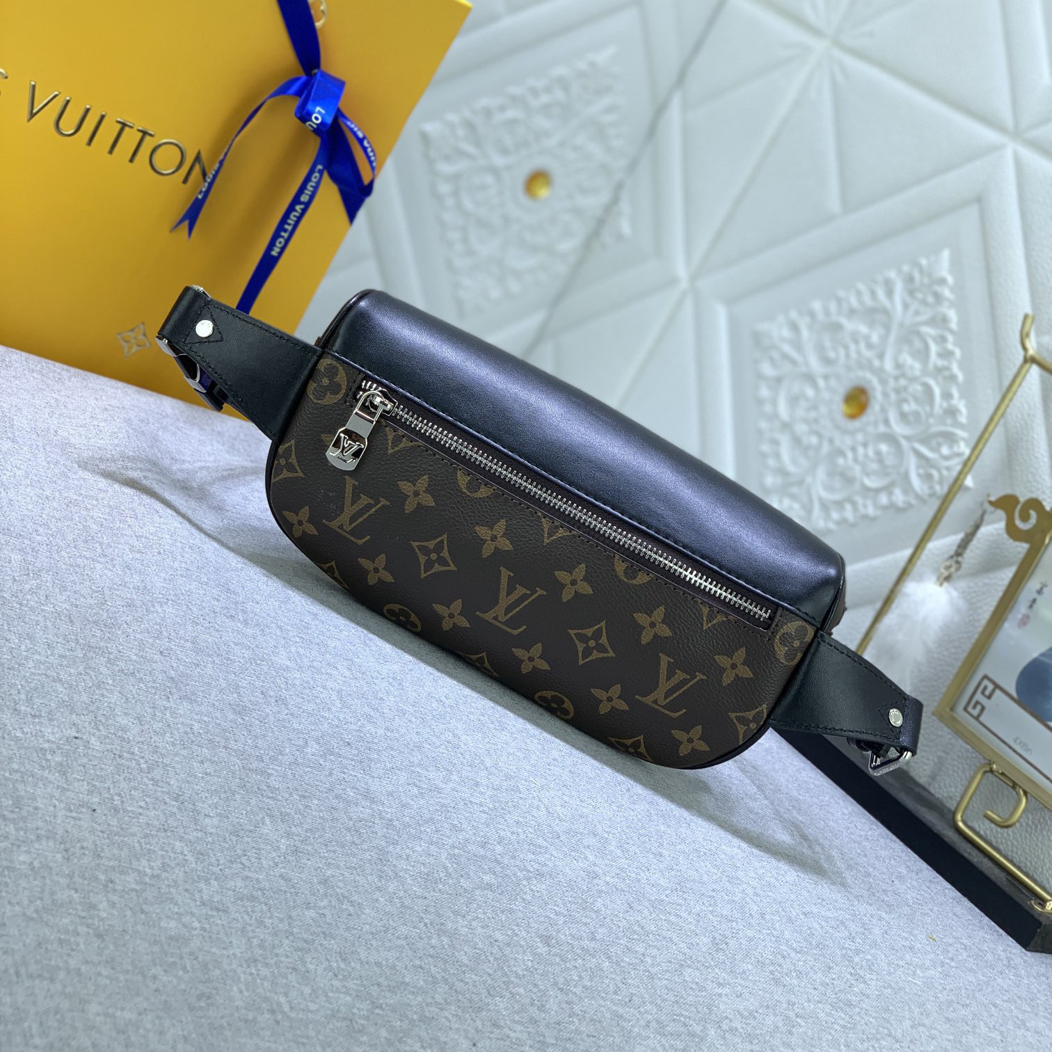 LV Fashion Nylon Waist Bag For Women Men Casual Belt Bags Zipper Chest Fanny Pack Mens Bumbag Leather Crossbody Sport Fannypacks