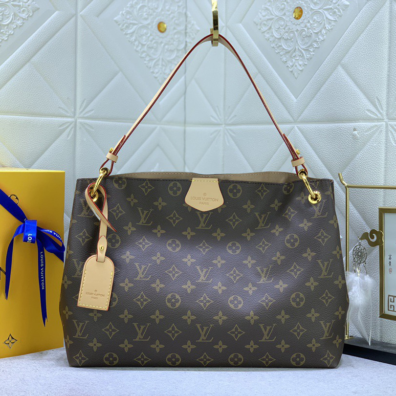 LV Designer Bag Shoulder Bag Luxury Bag Purse Tote Classic Logo Women's Tramp Bag High Quality Leather Crossbody Fashion Printed Hand Bag