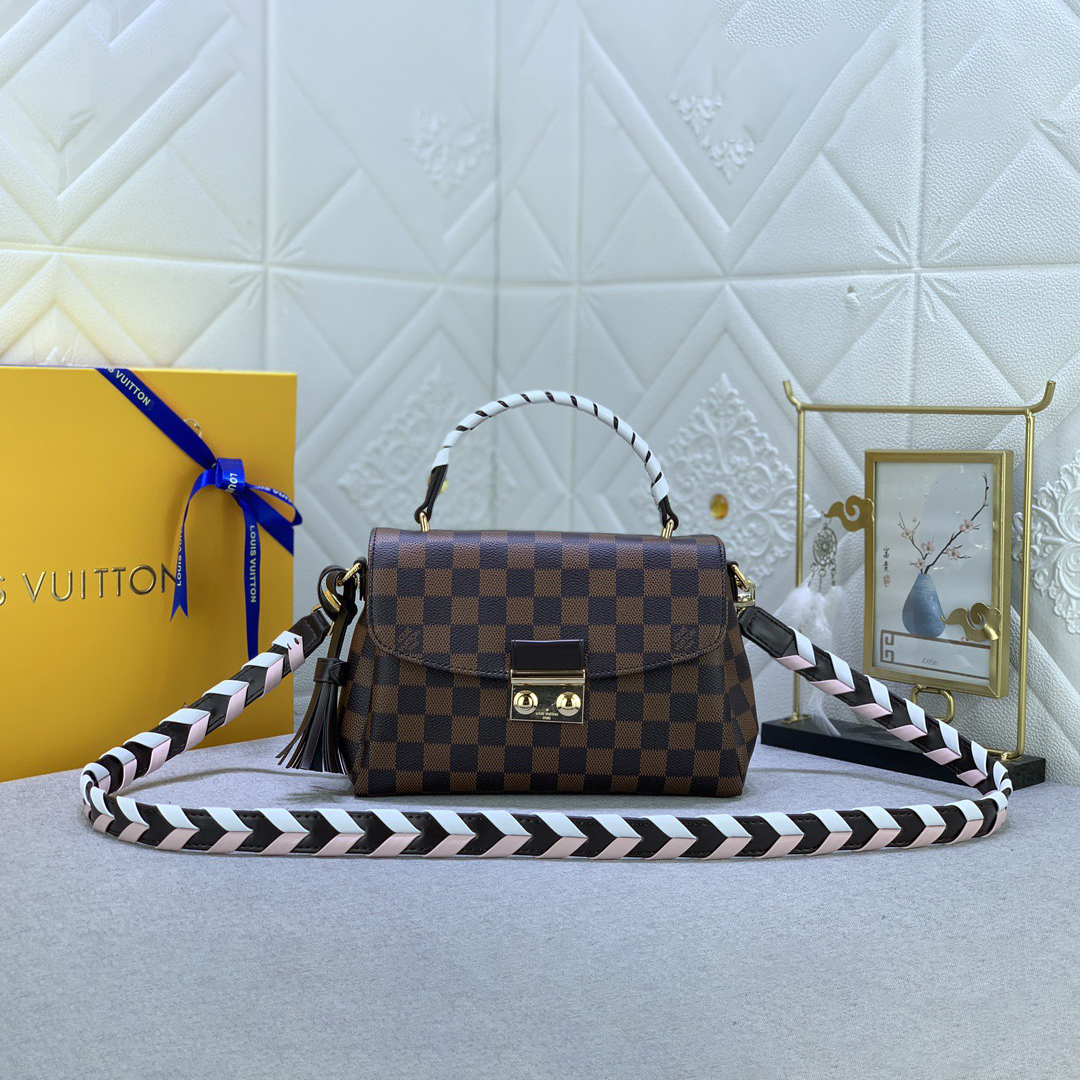 LV Designer Bagss Luxury Bag Classic Handbag Handheld Shoulder Back Crossbody Detachable Strap Fashion Bag High Quality Leather Bag