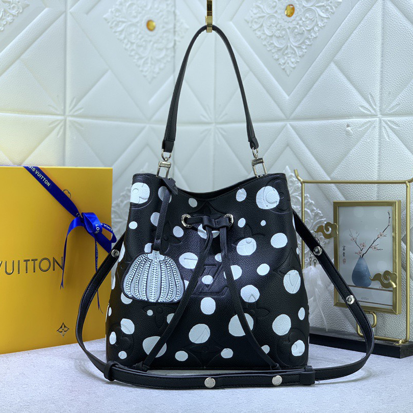 LV Designer Bagss Luxury Bag Classic Handbag Both The Chain And Adjustable Leather Shoulder Strap Can Be Disassembled The Canvas Surface Iconic Polka Dots Of Women Fashion Bag High Quality Leather Bag