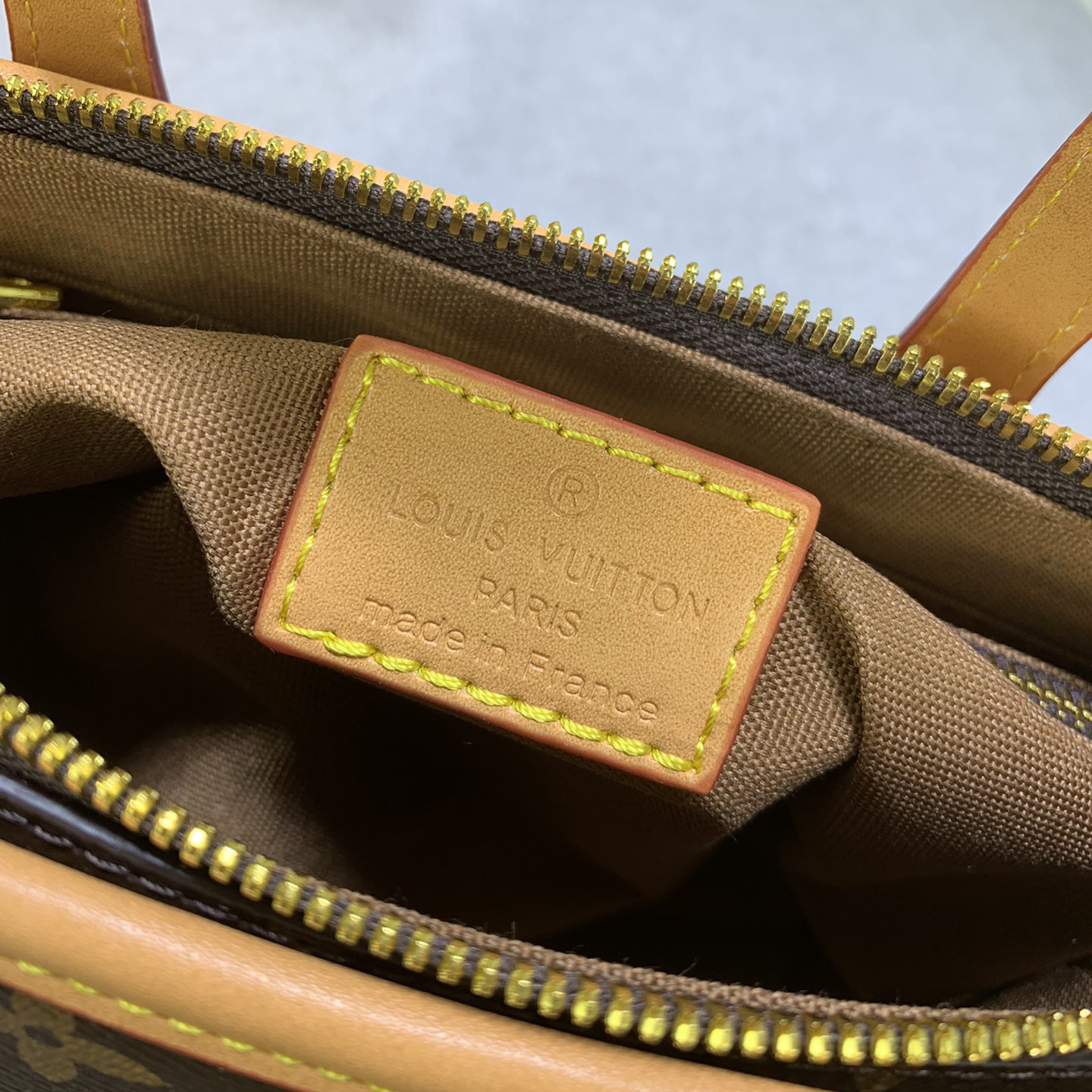 LV High Qualitys Women Lined With Linen Fabric Detachable Zipper Handbag Luxurys Handbags Ladies Designer Composite Bags Lady Clutch Bag Shoulder Tote Female Purse Wallet Hand Bag