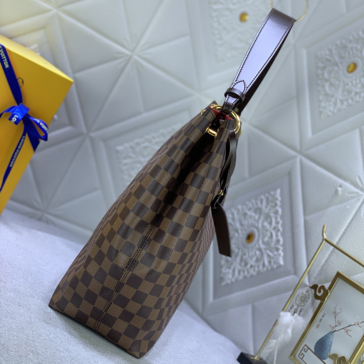 LV Designer Bag Shoulder Bag Luxury Bag Purse Tote Classic Logo Women's Tramp Bag High Quality Leather Crossbody Fashion Printed Hand Bag