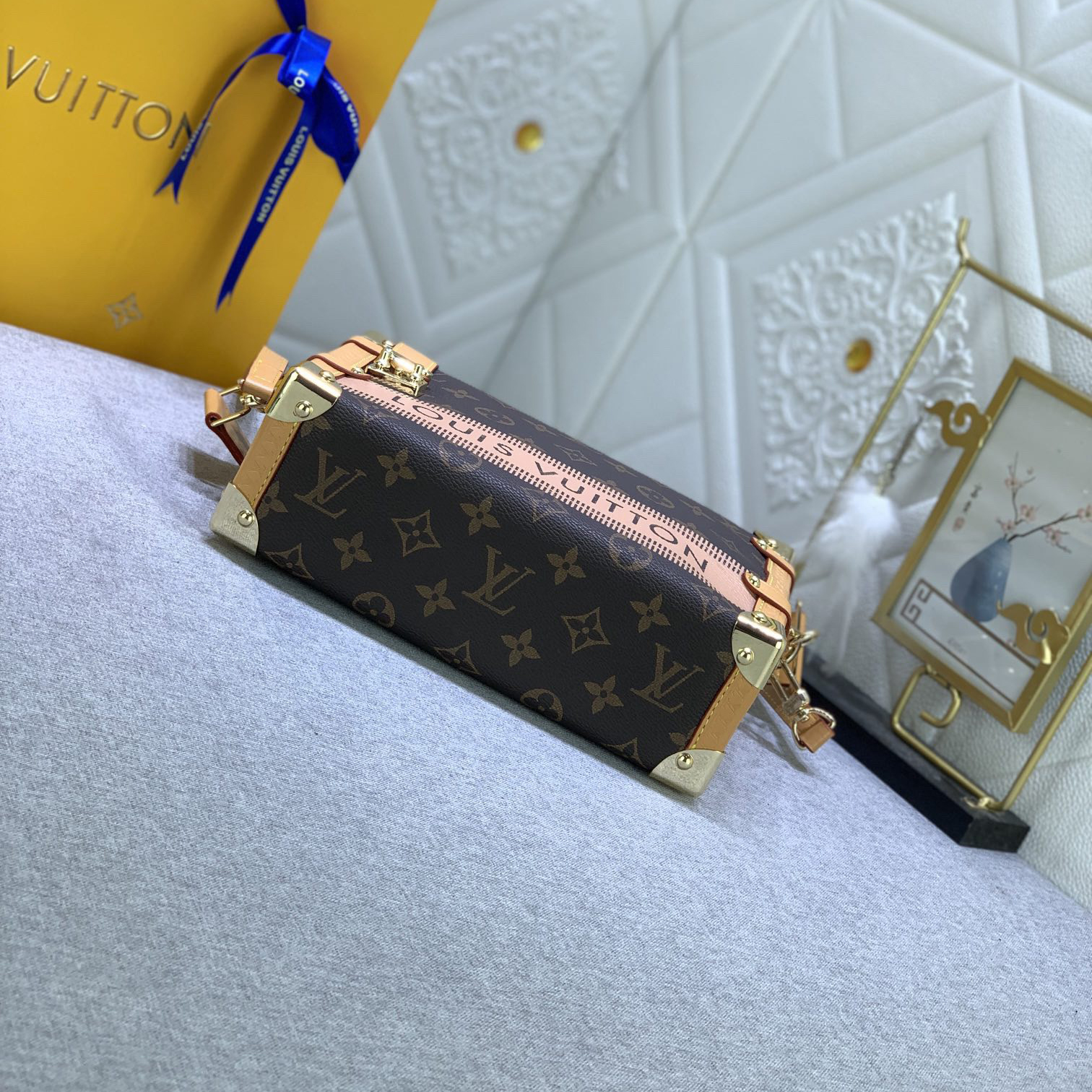 LV High Qualitys Women Bags Luxurys Handbags Ladies Designer Composite Bags Lady Clutch Bag Shoulder Tote Female Purse Wallet Hand Bag