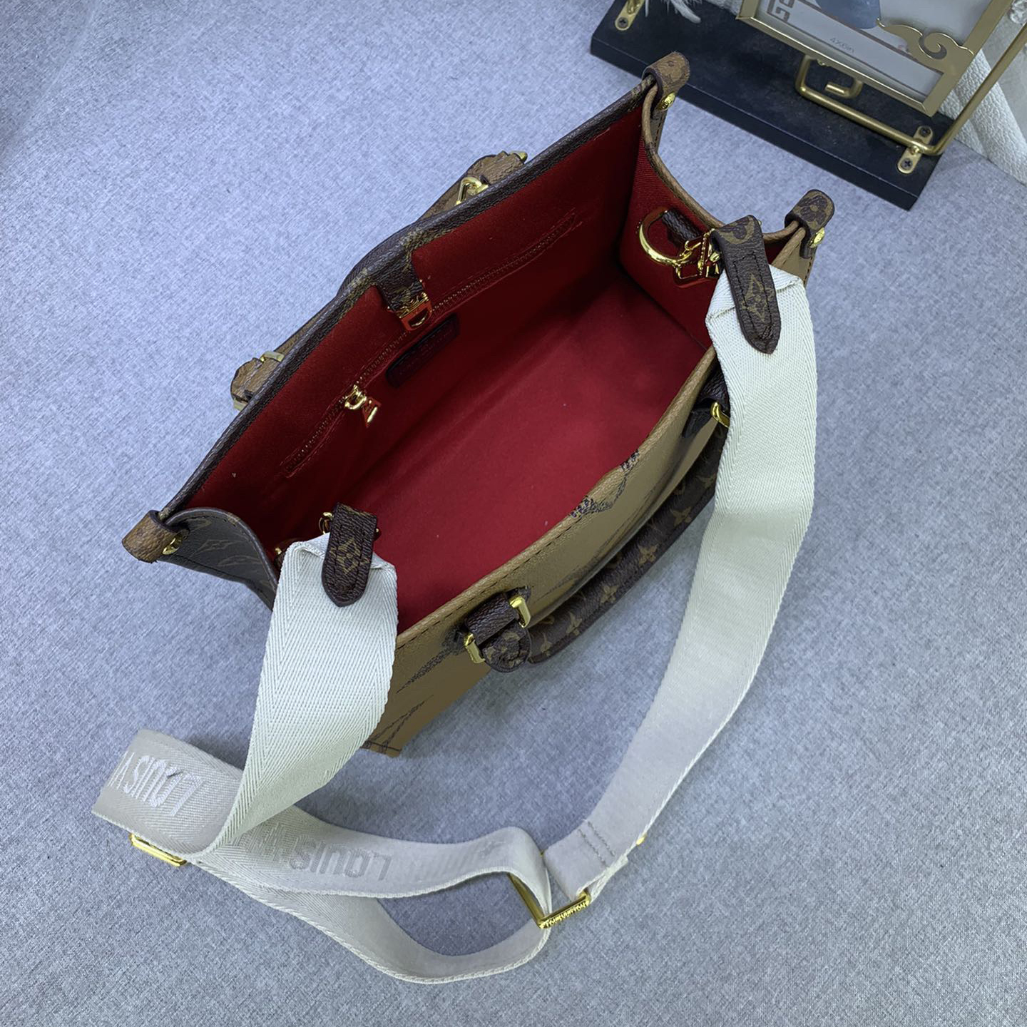 LV Designer Bagss Luxury Bag Classic Printing Handbag Detachable Handle And Detachable And Adjustable Strap Fashion Bag High Quality Leather Bag