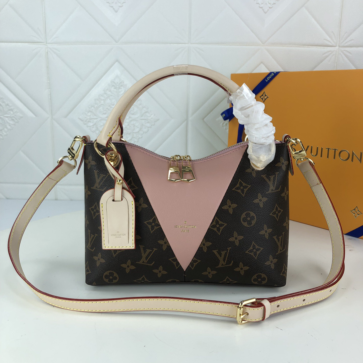 LV High Qualitys Women Bags Luxurys Handbags Ladies Lady Clutch Bag Shoulder Tote Female Purse Wallet Hand Bag