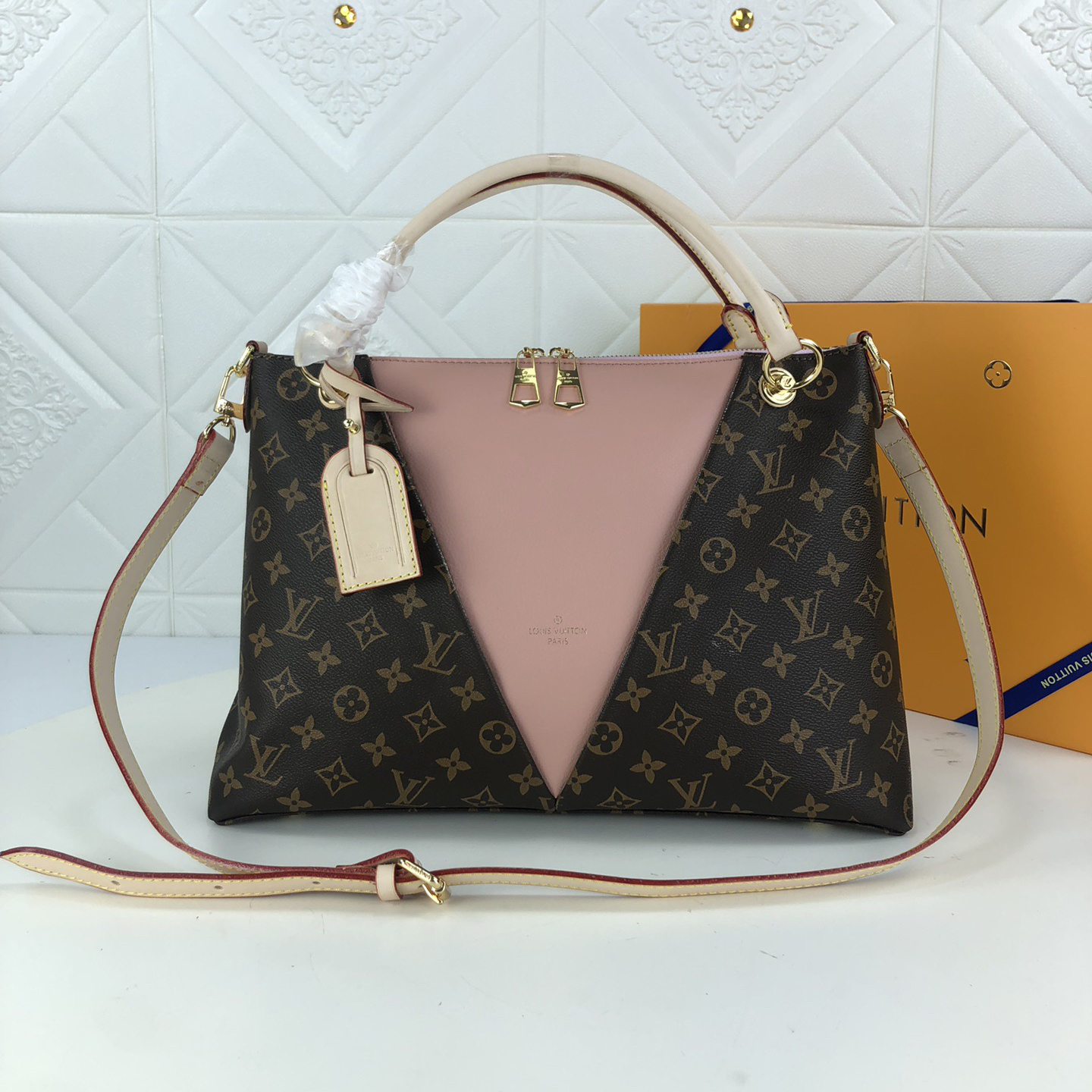 LV High Qualitys Women Bags Luxurys Handbags Ladies Lady Clutch Bag Shoulder Tote Female Purse Wallet Hand Bag