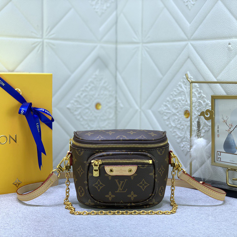 LV Designer Bag Shoulder Bag Luxury Bag Cosmetic Bag Wash Bag Wallet Crossbody Designer Bag Ladies Casual Handbag Chain Ladies Mini