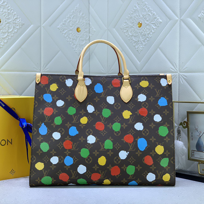 LV Designer Bagss Luxury Bag Colorful Wave Points Shoulder Bag Ladies Fashion Bag High Quality Leather Bag