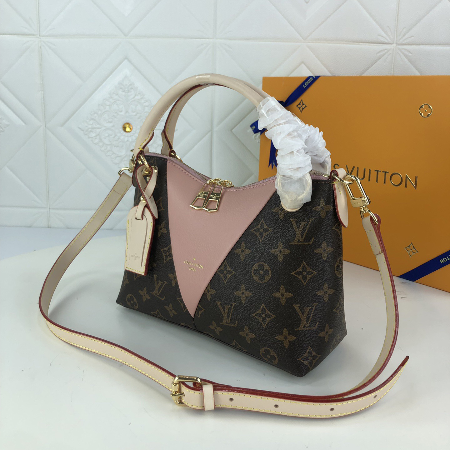 LV High Qualitys Women Bags Luxurys Handbags Ladies Lady Clutch Bag Shoulder Tote Female Purse Wallet Hand Bag