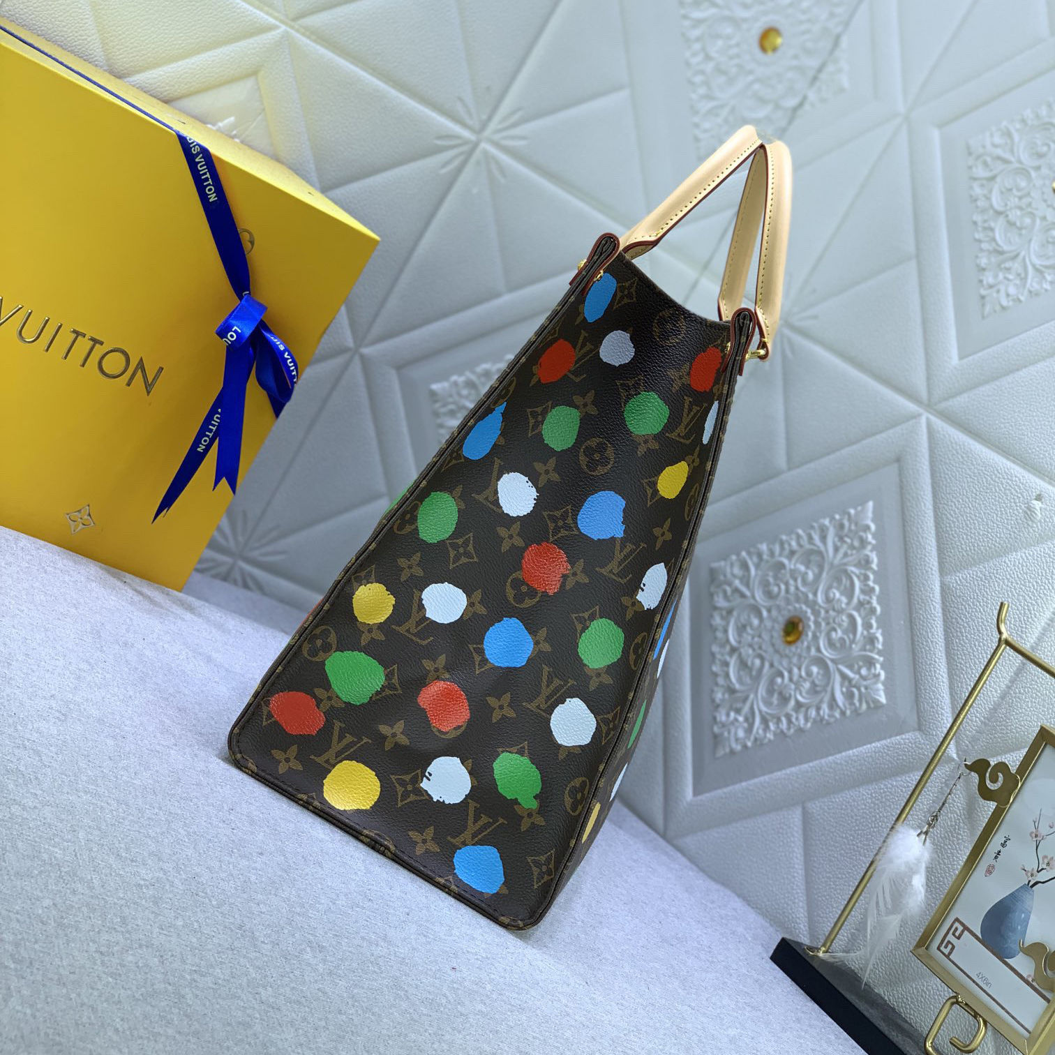 LV Designer Bagss Luxury Bag Colorful Wave Points Shoulder Bag Ladies Fashion Bag High Quality Leather Bag