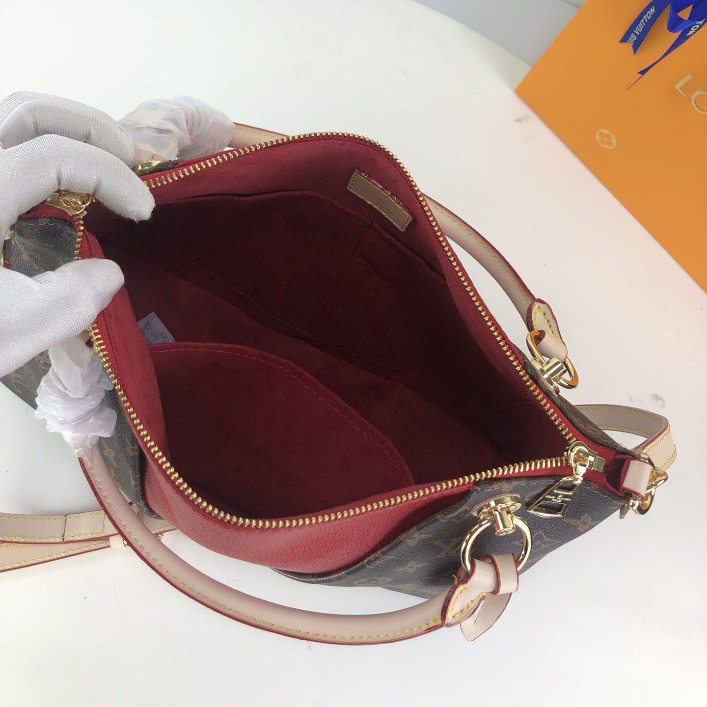 LV High Qualitys Women Bags Luxurys Handbags Ladies Lady Clutch Bag Shoulder Tote Female Purse Wallet Hand Bag