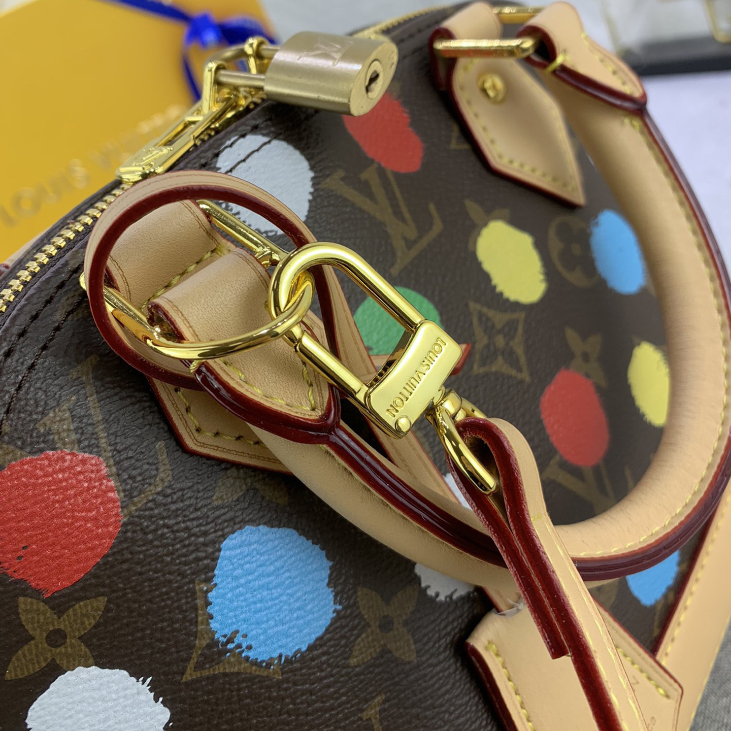 LV Designer Bagss Luxury Bag Colorful Wave Points Shoulder Bag Ladies Fashion Bag High Quality Leather Bag