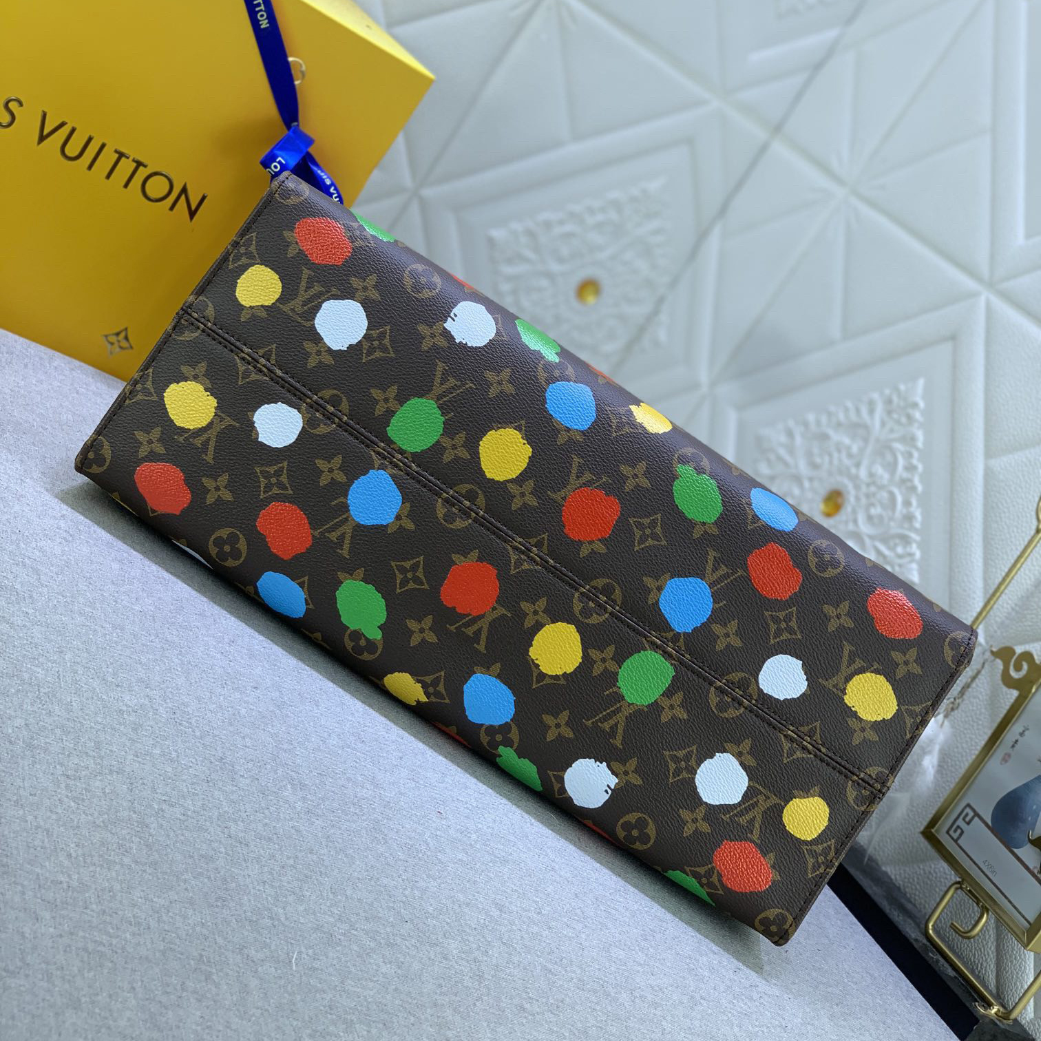 LV Designer Bagss Luxury Bag Colorful Wave Points Shoulder Bag Ladies Fashion Bag High Quality Leather Bag