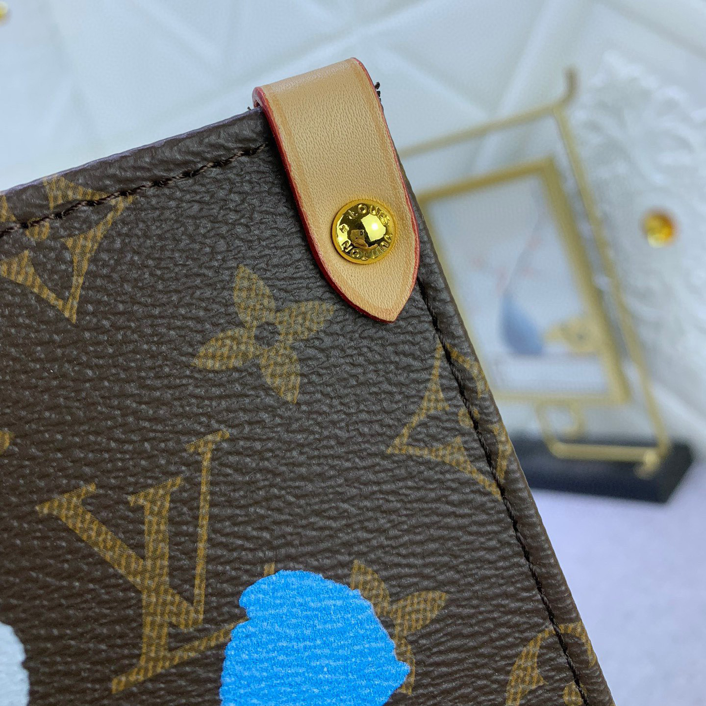 LV Designer Bagss Luxury Bag Colorful Wave Points Shoulder Bag Ladies Fashion Bag High Quality Leather Bag