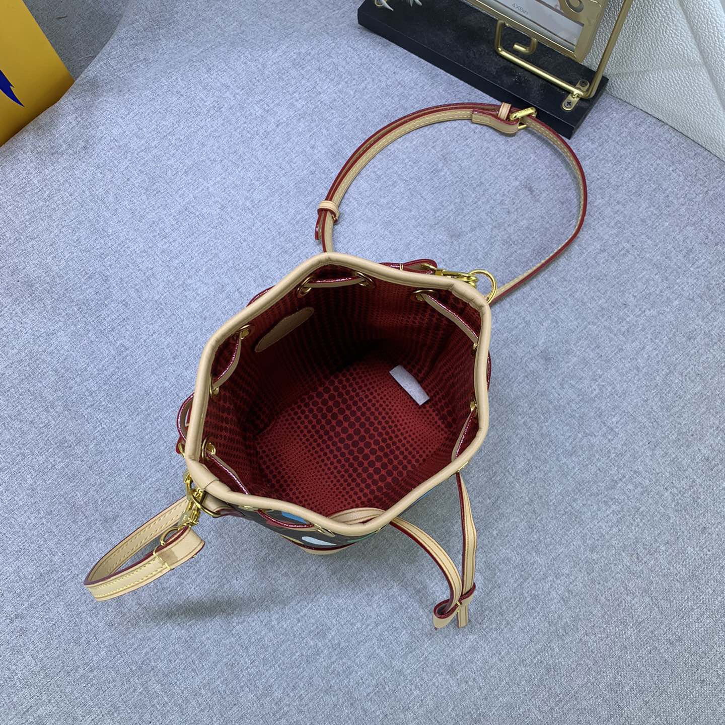 LV Designer Bagss Luxury Bag Colorful Wave Points Shoulder Bag Ladies Fashion Bag High Quality Leather Bag