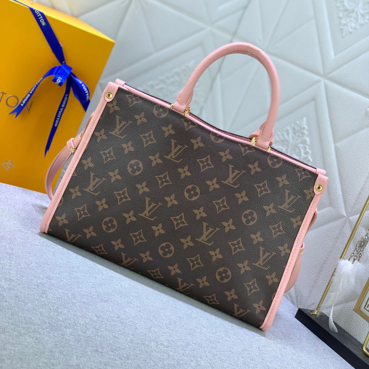 LV High qualitys Women Bags Luxurys Handbags Ladies Clutch Bag Shoulder Tote Female Purse Wallet Hand Bag