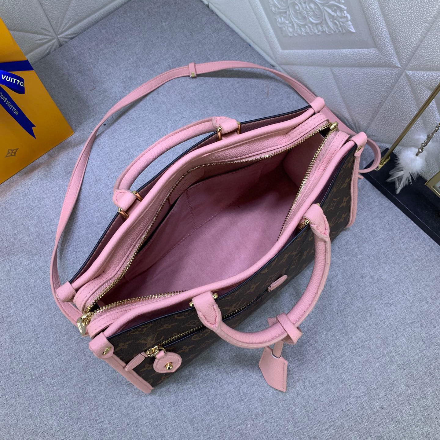 LV High qualitys Women Bags Luxurys Handbags Ladies Clutch Bag Shoulder Tote Female Purse Wallet Hand Bag