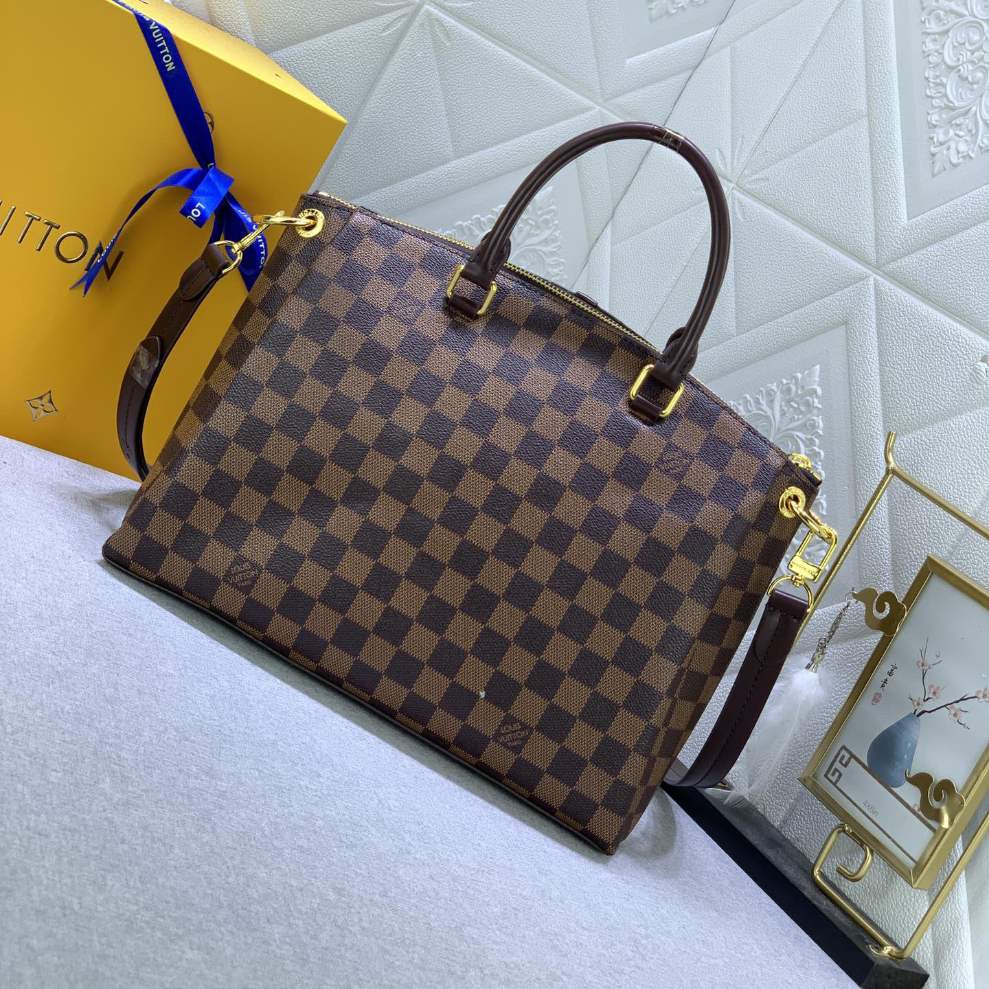 LV High qualitys Women Bags Luxurys Handbags Ladies Clutch Bag Shoulder Tote Female Purse Wallet Hand Bag