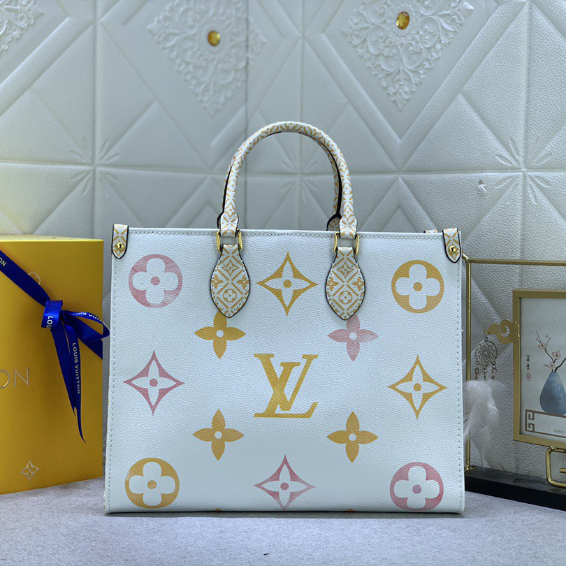 LV High Quality Women Shoulder Bags Luxury Canvas Rendering New Gradient Color Tone Ladies Clutch Bag Detachable Round Zero, Detachable Jacquard Shoulder Straps Shoulder Tote Female Purse Wallet Hand Bag